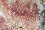 Pinturas rupestres de la Cueva de Ro Fro. Figuras indeterminadas