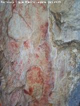 Pinturas rupestres de la Cueva de Ro Fro. Cabras estilizadas