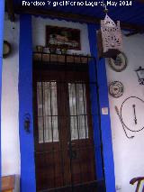 Casas de la Calle Marroquíes nº 6. Puerta de una de las casas