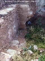 Fuente romana de la Alcoba. Escalones