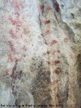 Pinturas rupestres del Poyo Bernab Grupo IV. Ramiformes