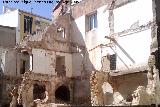 Casa de la Calle Las Palmas n 2. Despus del derrumbe, restos de arcos de ladrillo