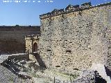 Castillo de Sabiote. Puerta de entrada. Puente levadizo