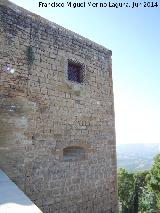 Castillo de Sabiote. Torre del Espoln. Parte nueva