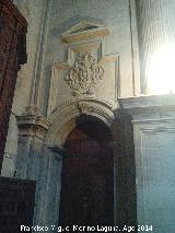 Catedral de Jaén. Nave del Evangelio. Puerta