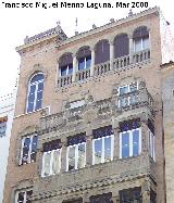 Casa de las Caritides. Parte alta de la Plaza del Psito