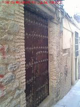 Casa de la Calle Las Palmas n 4. Puerta de clavazn