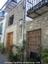 Casa de la Calle Virgen del Postigo. Fachada