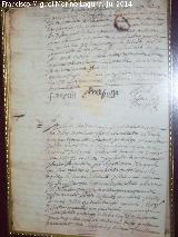 Ayuntamiento de Iznatoraf. 1567. Sobre el estado del Castillo de Iznatoraf y los ltimos moradores del mismo.