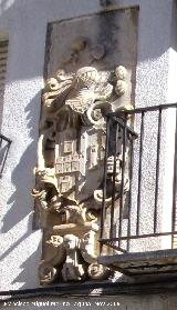 Palacio de Gracia. Escudo izquierdo