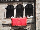 Catedral de Jaén. Balcón de Vandelvira. Durante la Obtensión del Santo Rostro