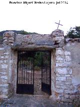 Cementerio de Santa Cristina. Puerta