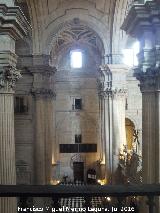 Catedral de Jaén. Balcones interiores. 