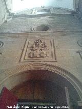 Catedral de Jaén. Antesacristía. Escudo de la Catedral