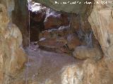 Cueva de la Murcielaguina. Salida