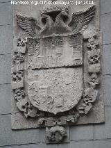 Casa de la Justicia. Escudo de Carlos I