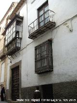 Casa de la Calle Obispo Gonzlez n 6. 