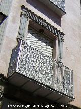 Casa de la Calle Antonio Machado n 13. Balcn