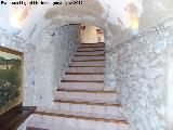 Castillo de Jimena. Escaleras de acceso al habitculo superior