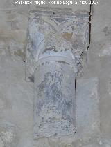 Castillo de Jimena. Capitel de la planta superior IV
