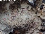 Pinturas rupestres de la Cueva de la Graja-Grupo VIII. Panel
