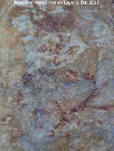 Pinturas rupestres de la Cueva de la Graja-Grupo III. Antropomorfo principal