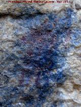 Pinturas rupestres de la Cueva de la Graja-Grupo X. Pectiniforme pequeo