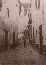 Refugio de la Calle Lavanderas. Foto antigua