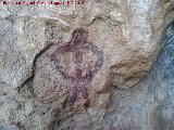 Pinturas rupestres de la Cueva de la Graja-Grupo XIII. 