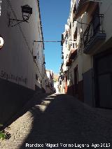 Calle Alta de Santa Ana. 