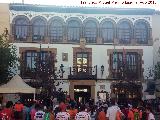 Ayuntamiento de Jdar. Durante la celebracin de la Vuelta Ciclista a Espaa
