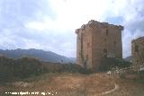 Castillo de Jdar. Torre Vieja en proceso de reconstruccin