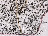 Los Pinares. Mapa 1787