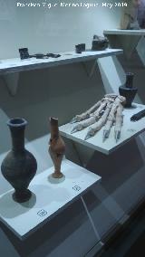 Cstulo. Torren Alba. Piezas encontradas en la excavacin arqueolgica. Museo Arqueolgico de Linares