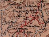 Aldea Navas de Tolosa. Mapa 1901