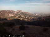 Rayal. Vistas desde su ladera norte hacia Quesada