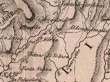 La Aliseda. Mapa 1847