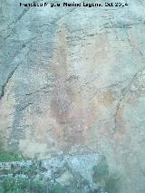 Pinturas rupestres de la Imora III. Pared vertical