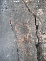Pinturas rupestres de la Piedra Granadina I. Figura principal