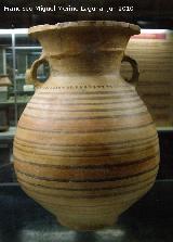 Historia de La Guardia. Urna cineraria siglos V-IV a.C. Museo Provincial