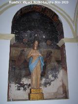 Convento de Santo Domingo. Restos de frescos en hornacina