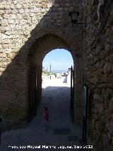 Castillo de La Iruela. Puerta