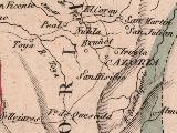 Historia de La Iruela. Mapa 1847
