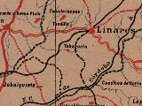Historia de Linares. Mapa 1885