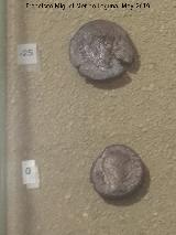 Cstulo. Ases de Cstulo 25 a.C. y de cambio de era. Museo Arqueolgico de Linares
