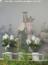Hornacina de la Virgen del Carmen. Virgen del Carmen