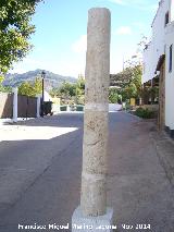 Columnas de la Calle Paraiso. Columna derecha