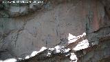 Pinturas rupestres del Poyo del Medio de la Cimbarra V. 