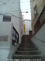 Calle Calvario. Escaleras