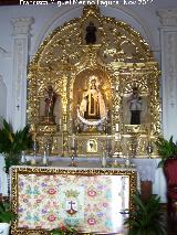 Iglesia de Zagrilla Alta. Altar
